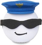 Coolballs Hero Series - Cool Cop Police Officer Sunglasses Car Antenna Topper/Antenna Ball/Mirror Dangler/Desktop Spring Stand Bobble