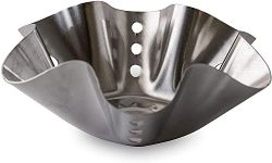 Nordic Ware 36510 Tortilla Bowl Maker Aluminium Mould, Premium Bakeware for Serving Tacos, Silver, Made in USA, Aluminum