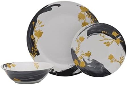 Fitz and Floyd Carmen 24 Piece Dinnerware Set, Service for 8, Multicolor