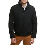 Dockers Men's Ron Wool Blend Bomber, Black, Medium