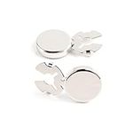 8 pieces button covers for mens shi