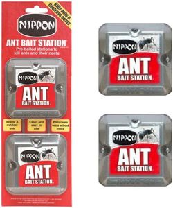 Ant killer | Indoor & Outdoor use ant killer bait station | Nippon ant bait station | ant bait and traps - clean and easy to use nippon ant killer | Strong ant control baits for long lasting effects