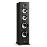 Polk Audio Monitor XT70 High-Resolution Floor-Standing Speaker, Hi-Res Certified, Dolby Atmos & DTS:X Compatible - Black
