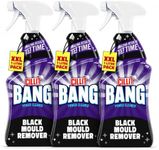 Black Mould Remover Spray - 1 Litre Each - Pack of 3 - Powerful Bathroom & Shower Cleaner for Tiles, Grout & Silicone – Removes Black Mould & Mildew Fast