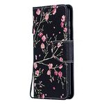 Thoankj Samsung Galaxy S20+ Plus Phone Case Shockproof PU Leather Flip Wallet Cases with Stand Magnetic Card Slots Holder TPU Gel Bumper Folio Slim Fit Protective Cover for Samsung S20+ Plum Blossom