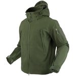 Condor Outdoor COP-602-001-XL Summit Softshell Jacket, OD Green - Extra Large