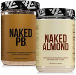 Naked Almond Protein Powder From US Farms, Only 1 Ingredient, Vegan, Gluten-Free, No Additives, No Salt, No Sugar - 38 Servings - 1.5LB