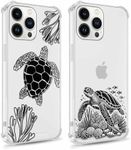 Yomjew 2 Pack Cute Grey Turtle Phon