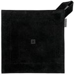 Barebones Leather Pot Holder - Hot Pad Outdoor Kitchen Accessories, Cast Iron Pan Handle Cover, (Black)