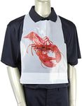 Royal Adult Poly Bibs with Lobster 