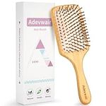 Adevwair Hair Brush-Bamboo Wood Pad