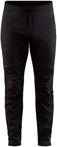 Craft Sportswear Men's Glide FZ Pants, Black, Medium