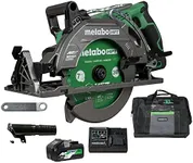 Metabo HPT 36V MultiVolt Cordless Rear Handle Circular Saw Kit | Optional AC Adapter | 7-1/4-Inch Blade | 500 Cross Cuts Per Charge | Lightweight - 8.2 Lbs. | C3607DWA
