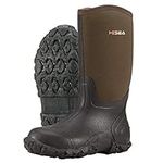 HISEA Men's Rain Boots Waterproof I