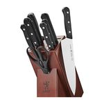 HENCKELS Solution Razor-Sharp 10-pc Knife Set, Chef Knife, Bread Knife, German Engineered Informed by 100+ Years of Mastery