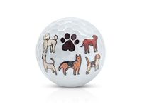 SWVL Sports Dogs Golf Ball Decals (92 Decals)