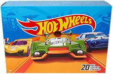 Hot Wheels Set of 20 Toy Cars & Tru