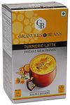 GnB GRANULES n BEANS Turmeric Latte Instant Milk Premix Haldi & Jaggery - (10 Sachet X 22G = 220G)