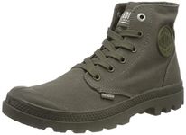 Palladium Unisex Pampa Monochrome Sneaker Boots, Green, 10 UK