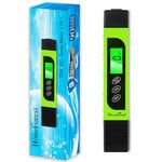 Digital TDS-Meter, Accurate and Reliable, HoneForest TDS, EC & Temp Meter 3 in 1, 0-9990ppm, Ideal Water-Tester-PPM-Meter(Green)