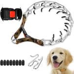 Supet Dog Training Collar, Adjustable Dog Training Collar with Buckle for Small Medium Large Dogs(Packed with One Extra Links)