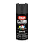 Krylon K02754007 Fusion All-in-One Spray Paint, Black