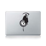 Banksy Reaper Time Vinyl Sticker for Macbook (13-inch Macbook and 15-inch Macbook) / Laptop/Guitar