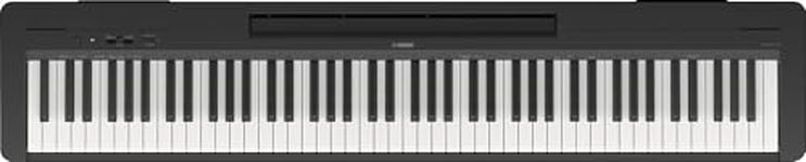 Yamaha P-145BT Portable Keyboard – Compact Piano with Graded-Hammer-Compact Keyboard with 88 Weighted Keys and 10 Voices, Bluetooth – Black