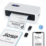Jiose Thermal Label Printer - Shipping Label Printer for Small Business - Desktop Postage Label Printer Compatible with MacOS, Windows