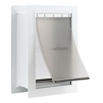 PetSafe Wall Entry Pet Door with Telescoping Tunnel - Easy Installation & Energy Efficient - For Cats and Dogs, Medium