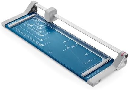 Dahle 508 Personal Rotary Trimmer, 18" Cut Length, 5 Sheet Capacity, Self-Sharpening, Automatic Clamp, German Engineered Paper Cutter