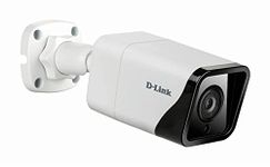 D-Link Vigilance 4 Outdoor PoE Bullet Security Camera, 4-Megapixel, H.265, IP66, Motion Detection & Night Vision, Business Home Surveillance Network System (DCS-4714E)