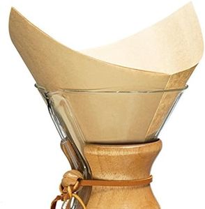 Chemex Coffee Filter Squares Pre-Folded 100/Box (Pack of 2)