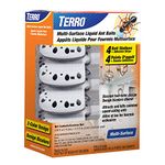 TERRO T334BCAN Multi-Surface Liquid Ant Baits - 4 Discreet Bait Stations, Multicolor