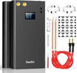 Seesii Portable Spot Welder with LCD Screen, Mini Spot Welder Support 0.1-0.2mm Nickel Sheets Welding