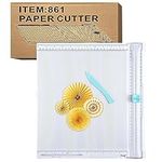 Craft Paper Trimmer and Scoring Board,12 x12 inch Craft Paper Cutter - Folding & Scorer for Cover of Book & Gift Box and Photo etc