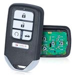 Aichiyu Remote Key Fob Replacement for Honda Civic 2016 2017 2018 2019 2020 2021 Smart Proximity Keyless Entry Remote Control 5 Buttons 433Mhz KR5V2X 72147-TBA-A11