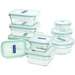 Glasslock 18-Piece Assorted Oven Safe Container Set