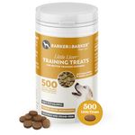 Barker and Barker Little Liver Dog Training Treats ❘ 500 Tasty & Healthy Treat Pot | Grain Free, Low Calorie, High in Protein & B Vitamins, No Artificials - 100% Human-Grade for Puppies & Small Dogs