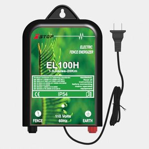 Electric Fence Energizer Full Set XSTOP EL100HSET for Horses and Other Animals