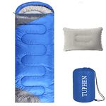 Sleeping Bag - 3-4 Seasons Camping Sleeping Bags for Adults kids Girls Boys - Compact Sleeping Bag for Hiking, Backpacking, Cold Weather & Warm - Lightweight Waterproof Packable Travel Gear