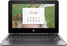 HP Chromebook 11 X360, 11.6" Corning Gorilla Glass Touchscreen Display, Intel Celeron N3350, Intel HD Graphics 500, 64GB eMMC, 4GB SDRAM, Snow White, 11-ae051wm