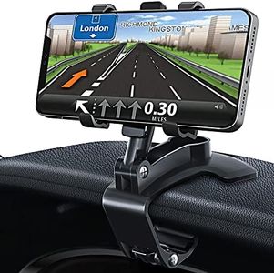 GESMATEK Supporto Cellulare Auto,Regolabile Porta Cellulare per Cruscotto e Parabrezza,360 Gradi di Rotazione Universale Supporto Cellulare Auto,Compatibile con Telefoni Cellulari da 4.0-7.0 Pollici