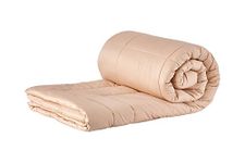 Sleep & Beyond 86-Inch by 86-Inch Organic Merino Wool Comforter, Full/Queen, Ivory