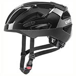 uvex Gravel x - Secure Performance Bike Helmet for Men & Women - Individual Fit - Optimized Ventilation - all Black - 52-57 cm