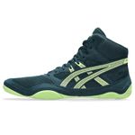 ASICS Men's Snapdown 4 Wrestling Shoes, Tranquil Teal/Lucid Yellow, 9