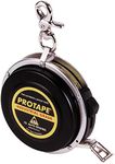 ProTape 3/8" x 75' Auto-Rewind Tape Measure w/Nylon Coated Blade 46122 (975CB) 8ths & Diameter by US Tape