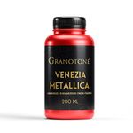 GRANOTONE Acrylic Venezia Metallic Colour 200 ML Extra Sheen Non Fading Indoor/Outdoor Non Toxic Multi-Surface Pro Artist Hobby Painters & Kid Made in India RED