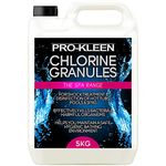 Pro-Kleen Stabilised Chlorine Granules - Suitable for all Hot Tubs, Spas & Whirlpools - Easy To Use (5kg)