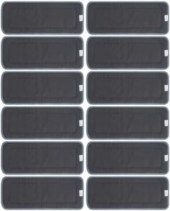 Babygoal Baby 5-Layer Charcoal Rayon from Bamboo Reusable Liners for Cloth Diapers Nappies,Pack of 12 Inserts,12ZTN